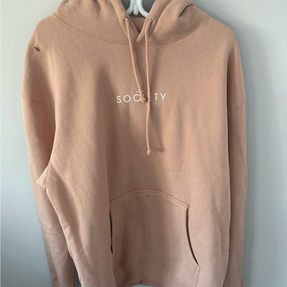 Society Dusty Pink Hoodie
